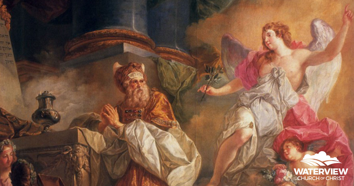 angel visits zechariah